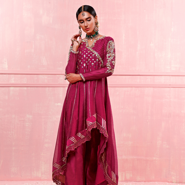 Wahajmkhan | Festive Fiesta Formals | MAGENTA MAGNIFICENCE - Khanumjan  Pakistani Clothes and Designer Dresses in UK, USA 