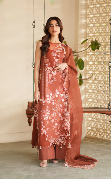 Asifa and Nabeel | Versa Luxury Lawn 26 | Legacy Bloom VUL26-04
