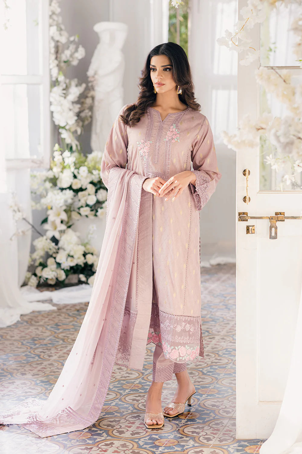 Azure | Ensembles Embroidered Formals | Vintage Mauve - Khanumjan  Pakistani Clothes and Designer Dresses in UK, USA 
