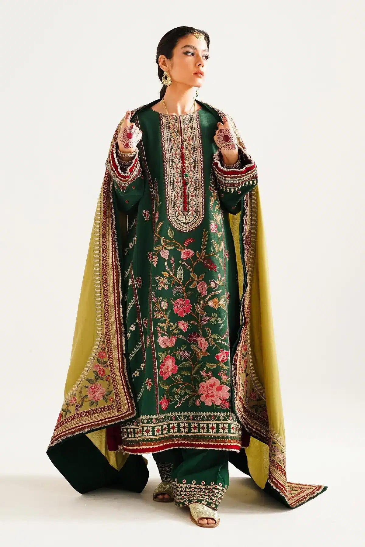 Zara ShahJahan | Winter Shawl 23 | WS23-D7 - Khanumjan  Pakistani Clothes and Designer Dresses in UK, USA 