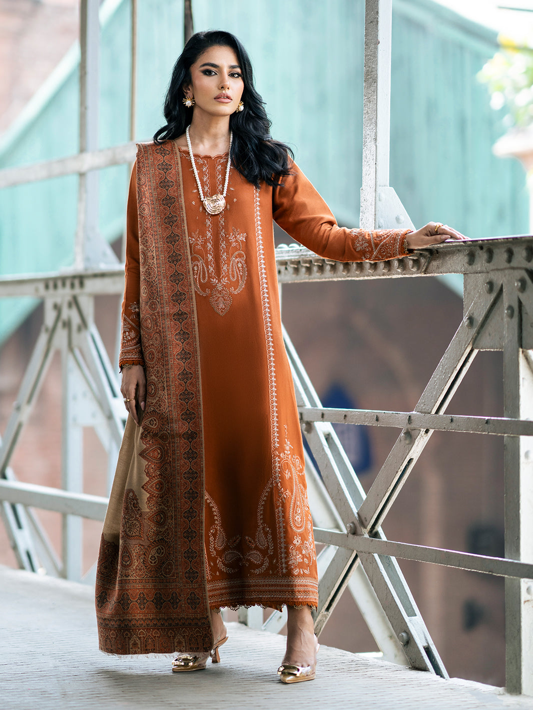 Izel | Musafir Embroidered Winter Collection 24 | WAFA