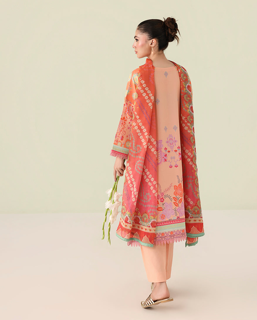 Roheenaz | Rosette Lawn | Warm Horizon