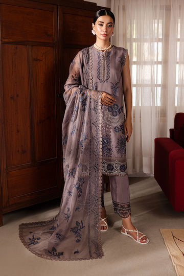 Marjjan | Aangan Embroidered Viscose |   PEV-22 B (GREY)