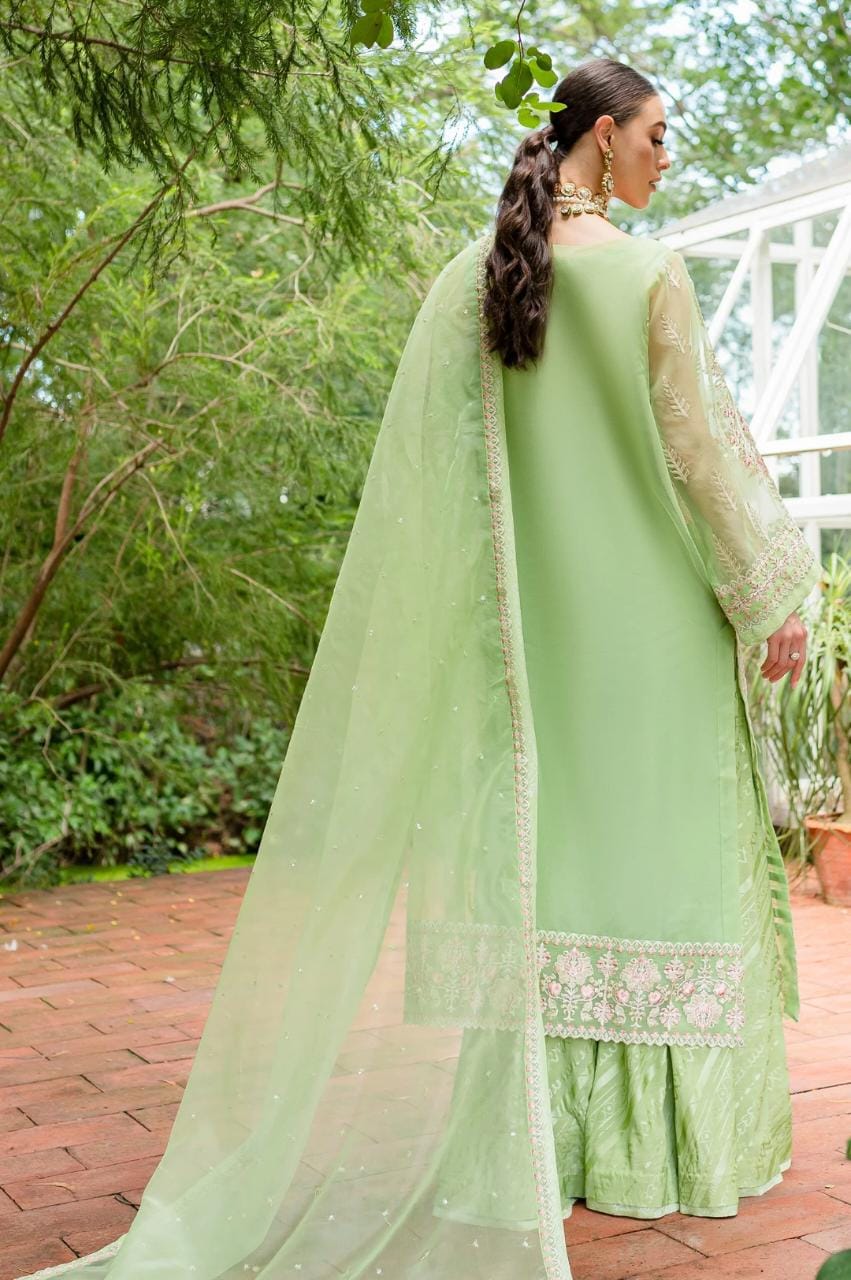 Maryum N Maria | Sorina Luxury Chiffon 23 | Lilly Green (MW23-506) - Khanumjan  Pakistani Clothes and Designer Dresses in UK, USA 