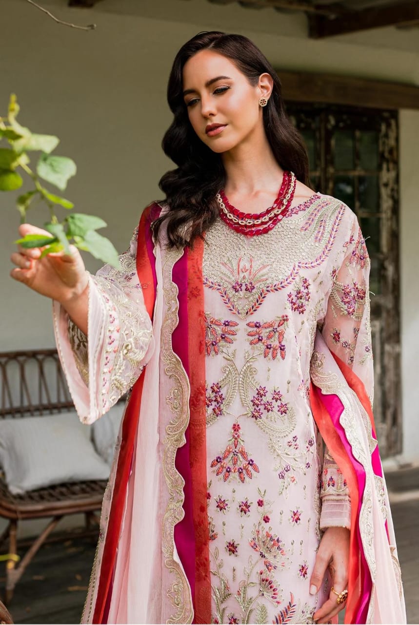 Maryum N Maria | Sorina Luxury Chiffon 23 | Potpurri (MW23-501) - Khanumjan  Pakistani Clothes and Designer Dresses in UK, USA 