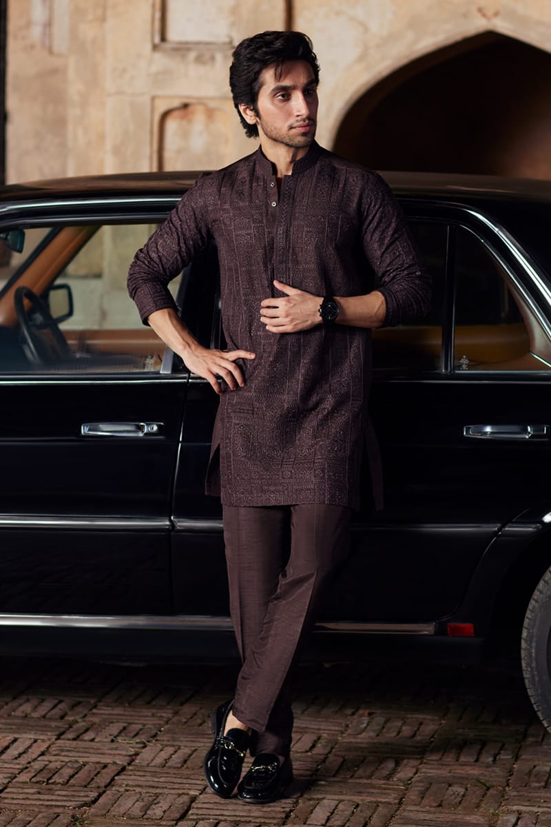 Pakistani Menswear | Qalamkar | BQ-06