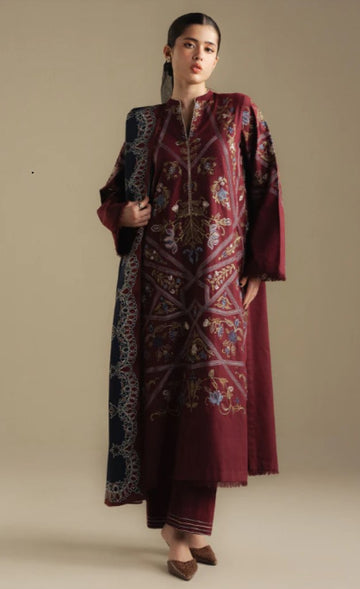 Zara Shahjahan | Coco Winter 25 | Coral-4B