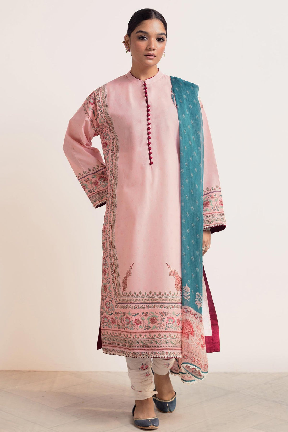 Zara Shahjahan | Coco Prints 24 | GULABI-D3 - Khanumjan  Pakistani Clothes and Designer Dresses in UK, USA 