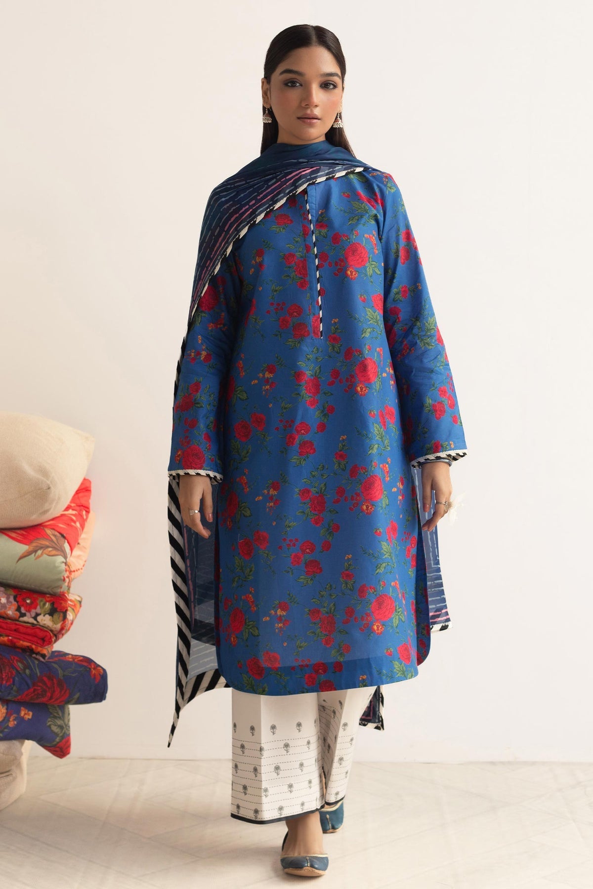 Zara Shahjahan | Coco Prints 24 | BULBUL-D1 - Khanumjan  Pakistani Clothes and Designer Dresses in UK, USA 