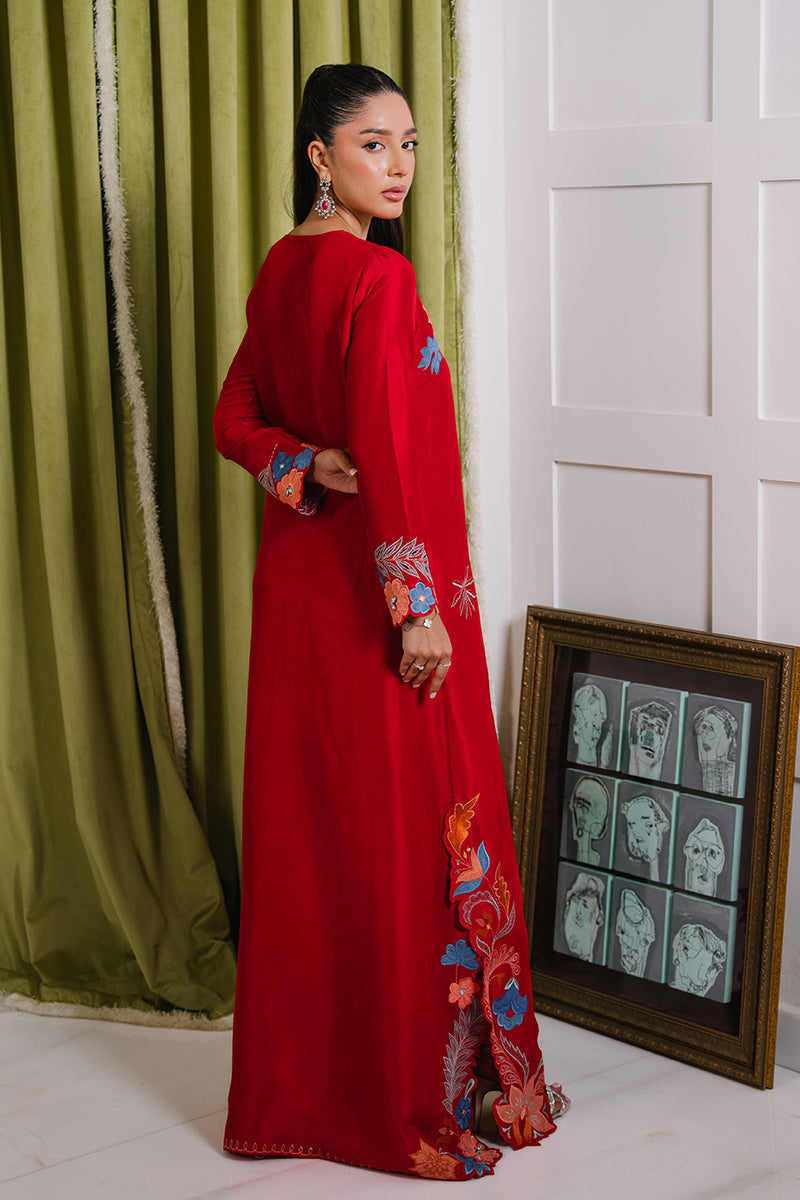 Mina Hassan | Signature Luxe 25 | Crimson Dream Kaftan