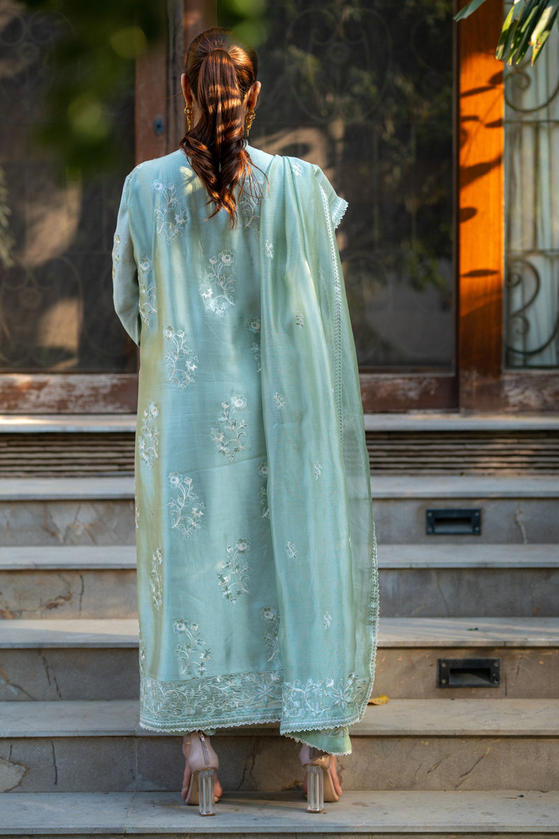 Wahaj M Khan | Pari Collection | Mint Sheesha Pari Set