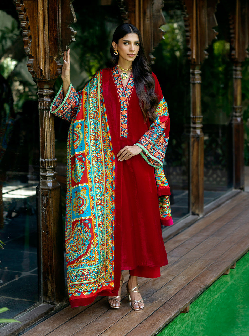 Zainab Chottani | Makhmal Luxe Pret | Shehla