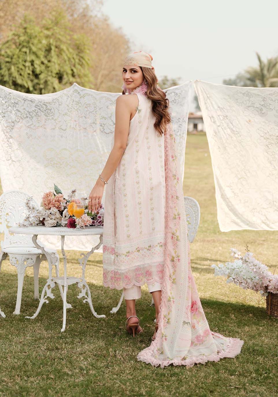 Zarqash | Luxe Lawn 24 | ZQ 5 - Khanumjan  Pakistani Clothes and Designer Dresses in UK, USA 