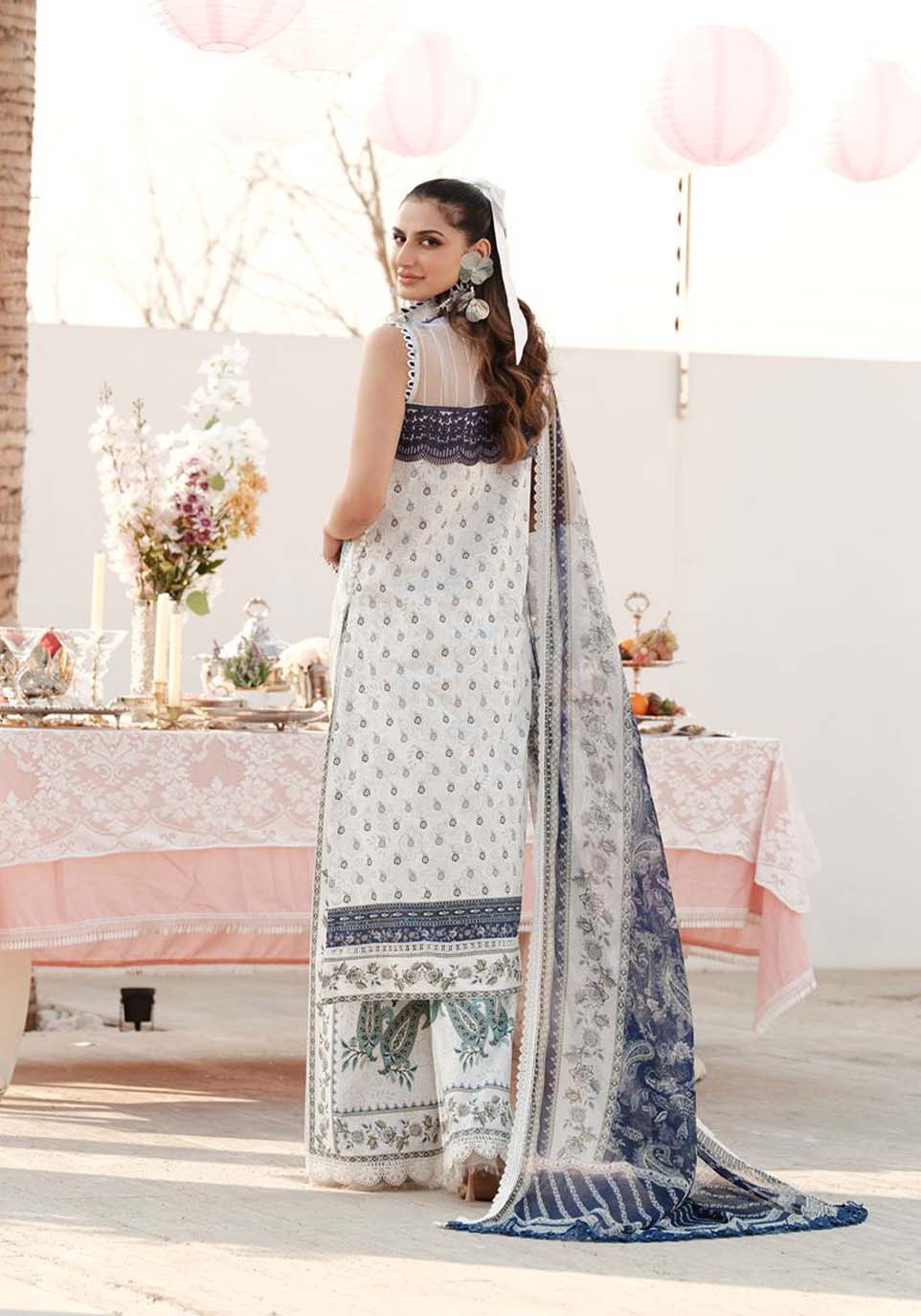Zarqash | Luxe Lawn 24 | ZQ 10 - Khanumjan  Pakistani Clothes and Designer Dresses in UK, USA 