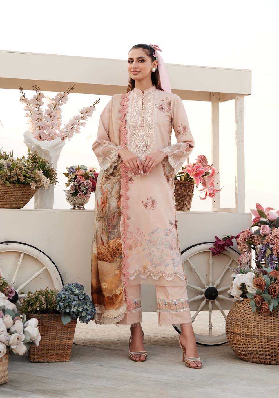 Zarqash | Luxe Lawn 24 | ZQ 11 - Khanumjan  Pakistani Clothes and Designer Dresses in UK, USA 