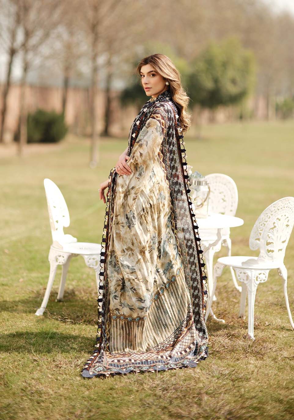 Zarqash | Luxe Lawn 24 | ZQ 2 - Khanumjan  Pakistani Clothes and Designer Dresses in UK, USA 