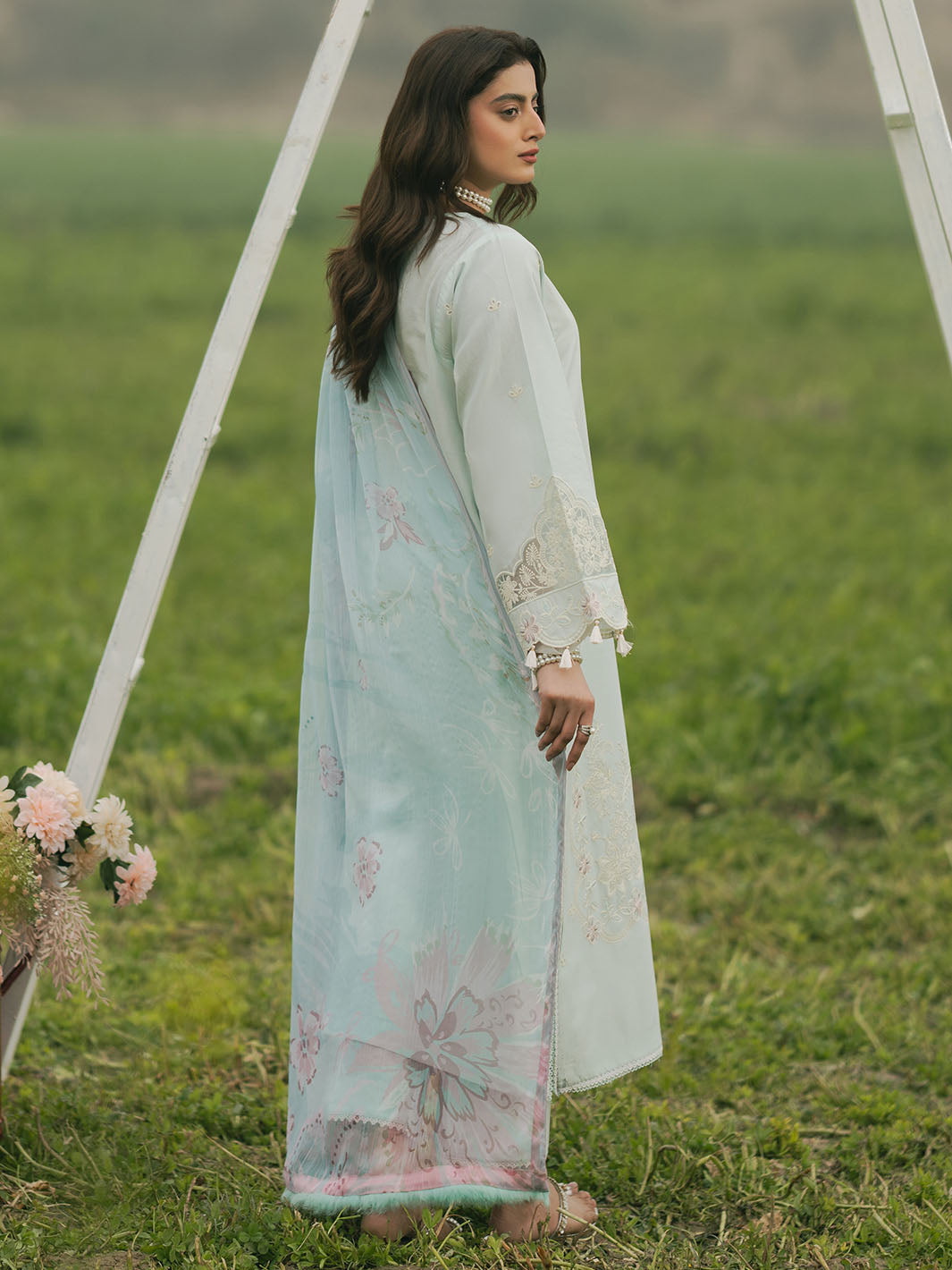 Izel | Dareen Luxury Lawn 25 | ZARTASH