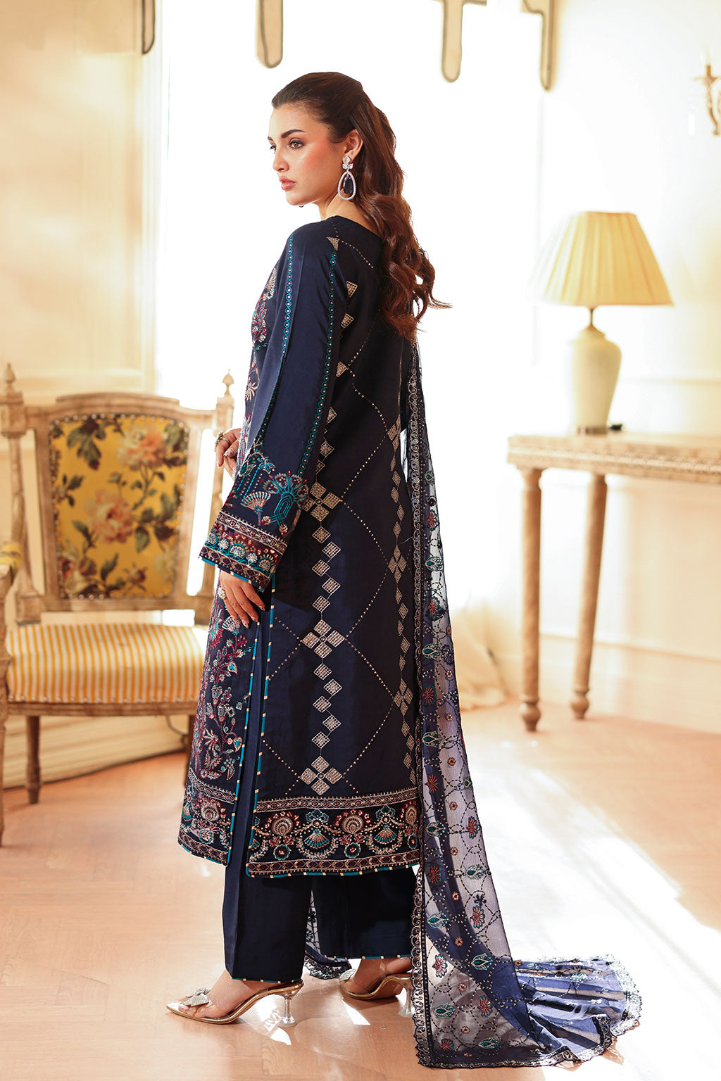 Ramsha | Aangan Luxury Raw silk | AA-201
