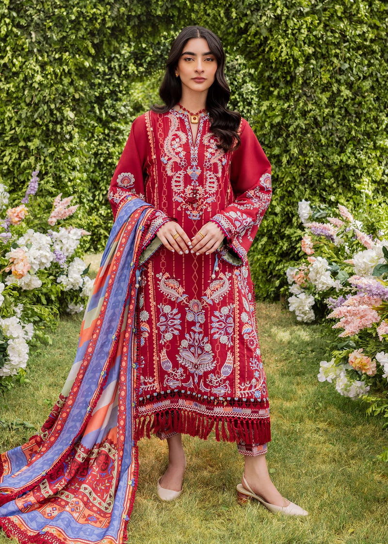 Sadaf Fawad Khan | Lawn 24 | Suzani (B) - Khanumjan  Pakistani Clothes and Designer Dresses in UK, USA 