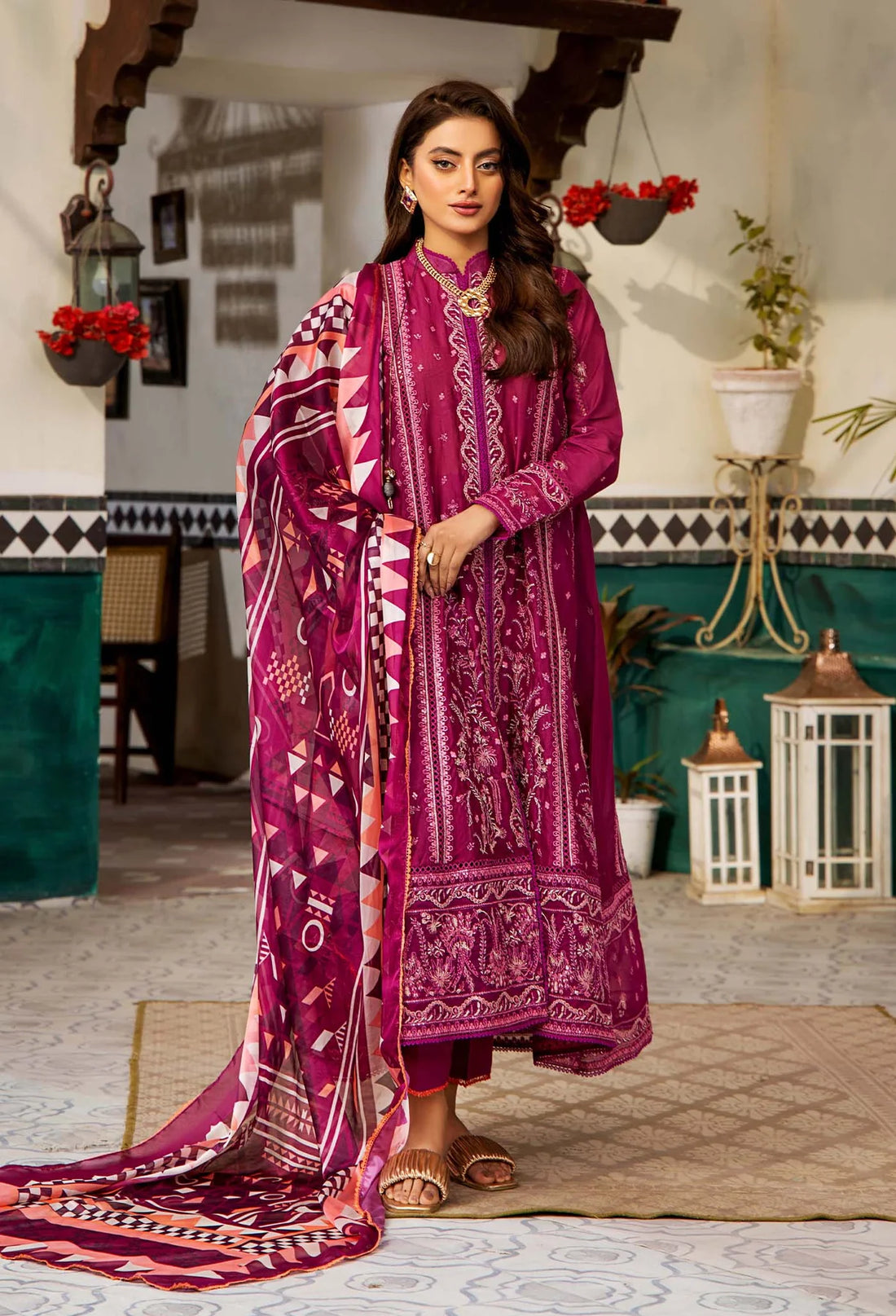 Adans Libas | Humaira Zia Pret Lawn | 5850 - Khanumjan  Pakistani Clothes and Designer Dresses in UK, USA 