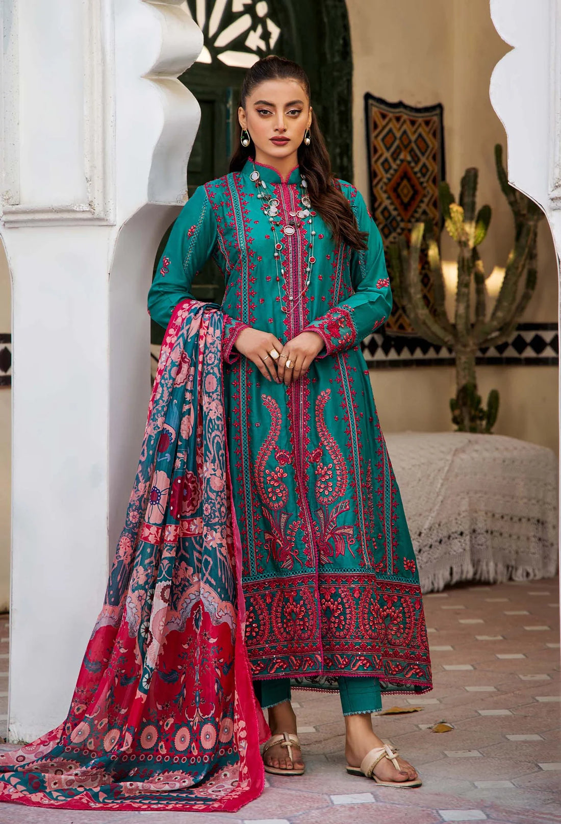 Adans Libas | Humaira Zia Pret Lawn | 5852 - Khanumjan  Pakistani Clothes and Designer Dresses in UK, USA 