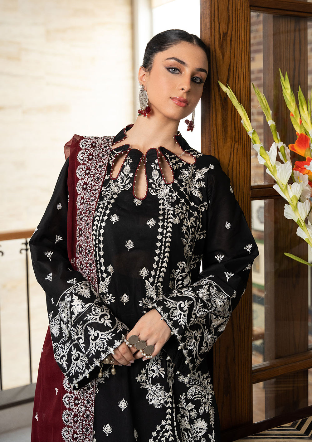 Aik Atelier | Samah Lawn 24 | LOOK 01 - Khanumjan  Pakistani Clothes and Designer Dresses in UK, USA 