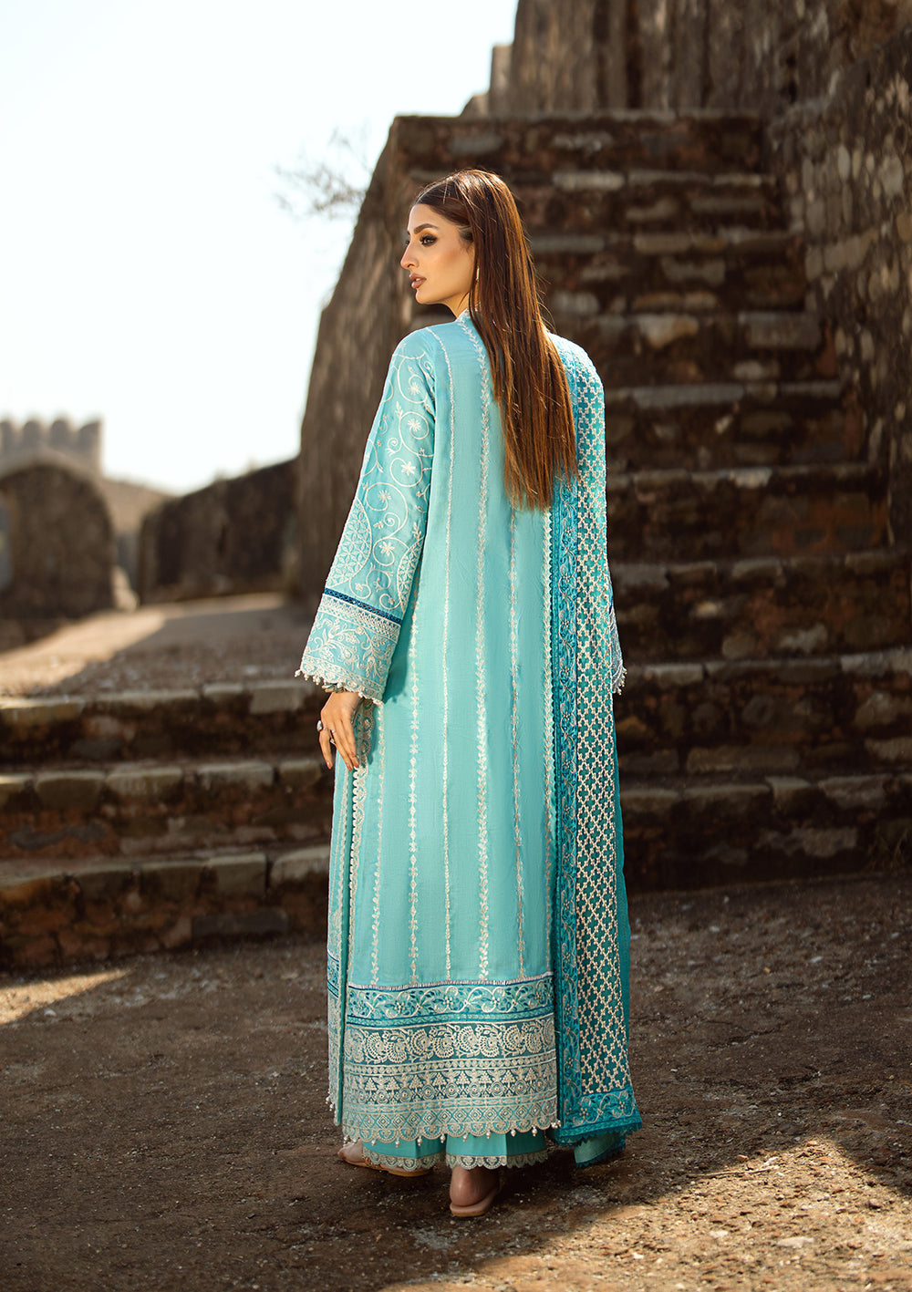 Aik Atelier | Pardes Lawn 24 | LOOK 03 - Khanumjan  Pakistani Clothes and Designer Dresses in UK, USA 
