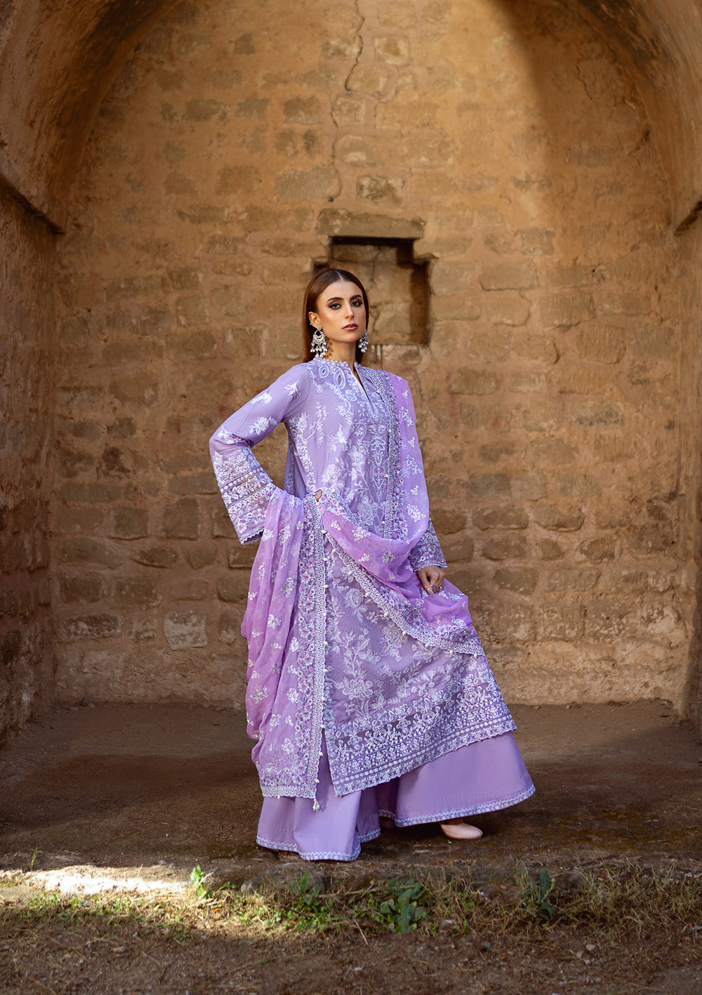 Aik Atelier | Pardes Lawn 24 | LOOK 07 - Khanumjan  Pakistani Clothes and Designer Dresses in UK, USA 