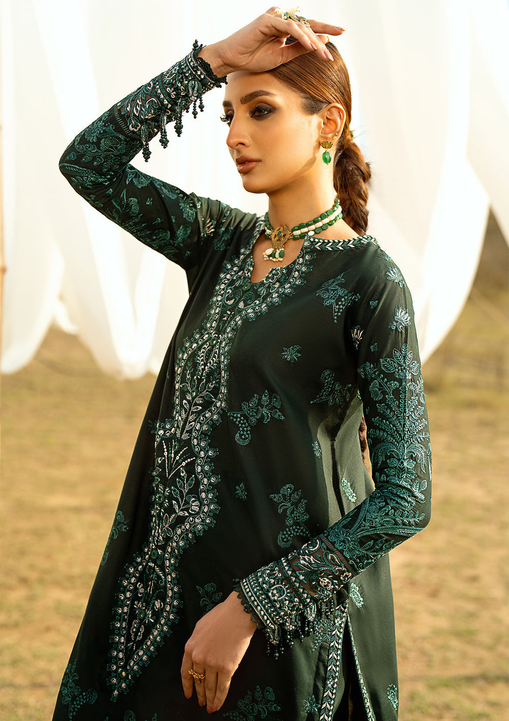 Aik Atelier | Pardes Lawn 24 | LOOK 10 - Khanumjan  Pakistani Clothes and Designer Dresses in UK, USA 