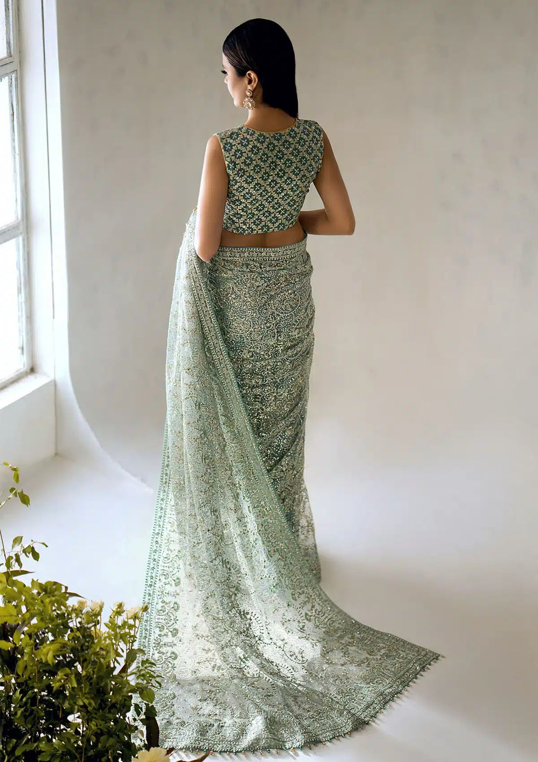 Aik Atelier | The Sari Edit | 01 - Khanumjan  Pakistani Clothes and Designer Dresses in UK, USA 