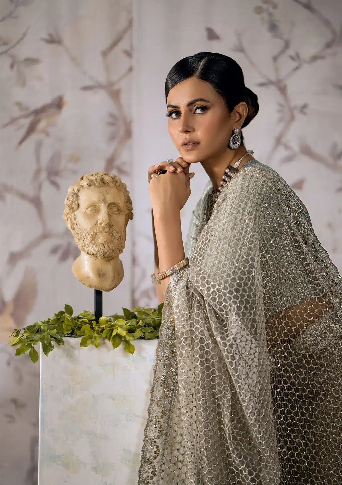 Aik Atelier | The Sari Edit | 03 - Khanumjan  Pakistani Clothes and Designer Dresses in UK, USA 