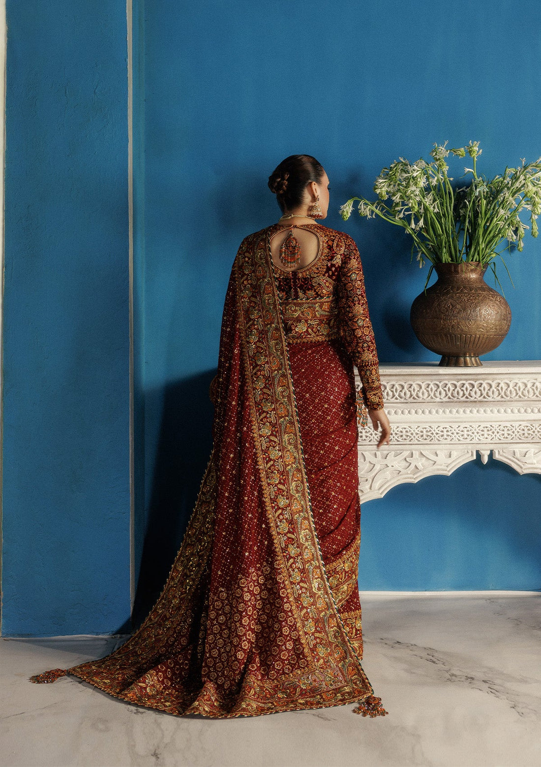 Aik Atelier | Udaipur Velvet 25 | LOOK 09