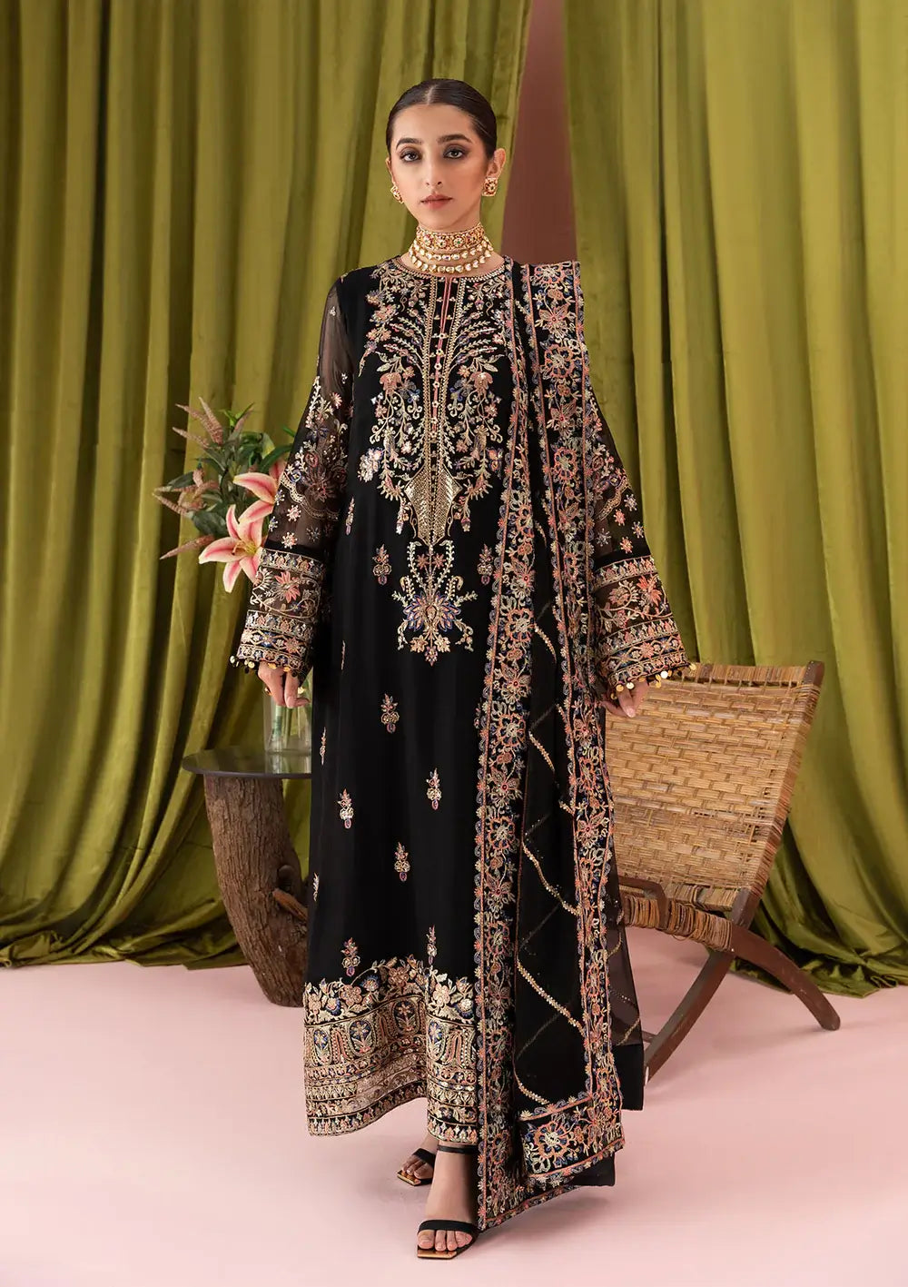 Aik Atelier | Formals Collection | LOOK 06 - Khanumjan  Pakistani Clothes and Designer Dresses in UK, USA 