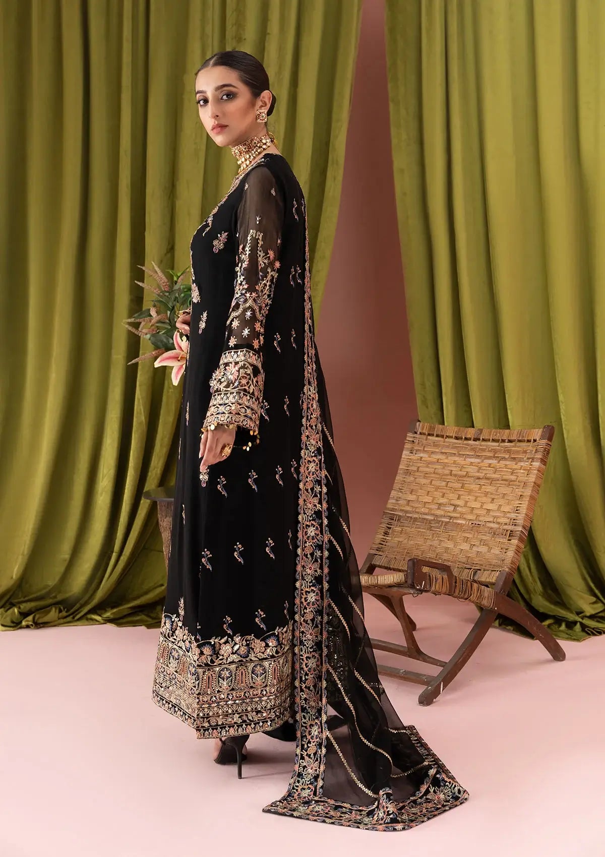 Aik Atelier | Formals Collection | LOOK 06 - Khanumjan  Pakistani Clothes and Designer Dresses in UK, USA 