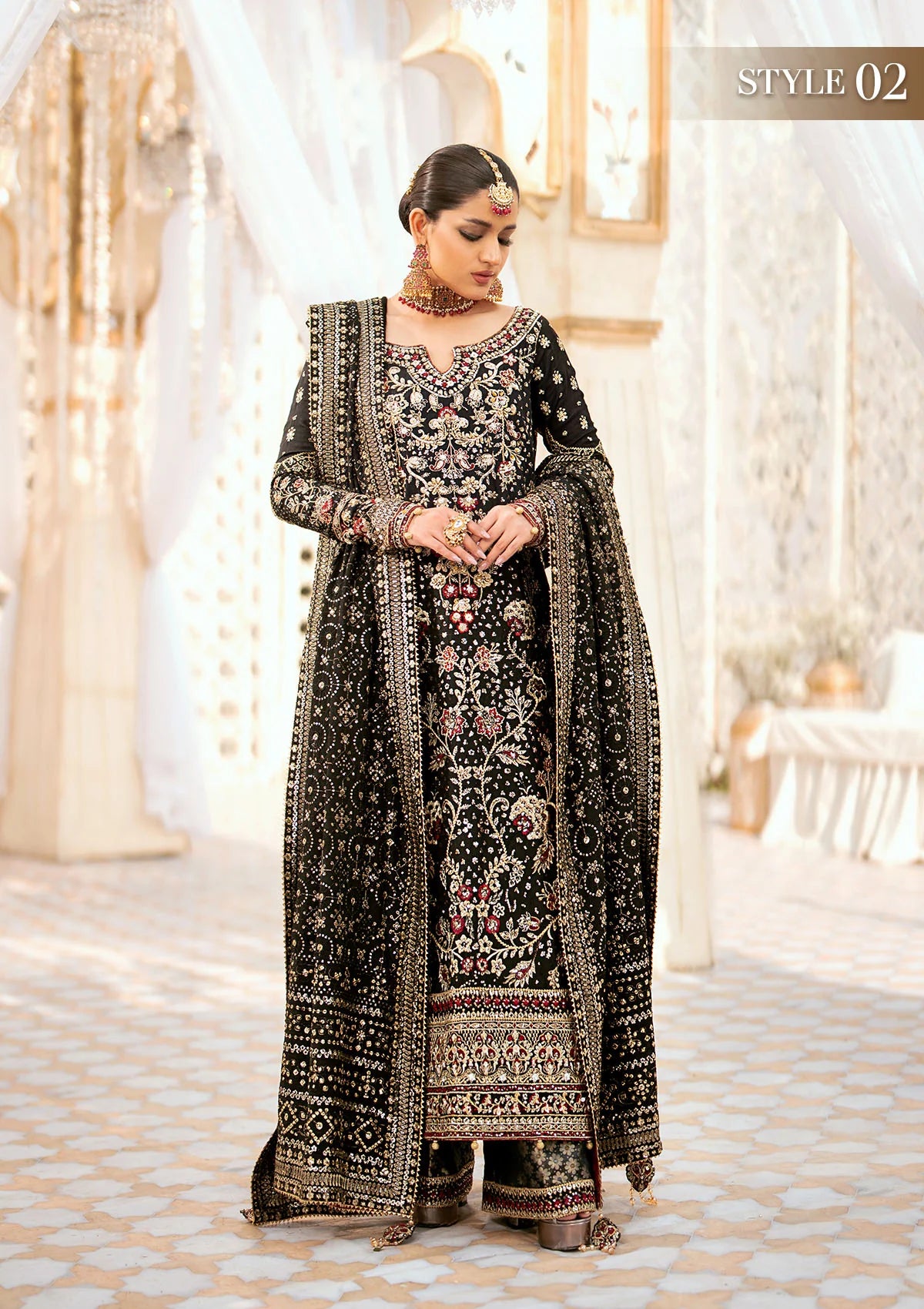 Aik Atelier | Wedding Festive 24 | 04 - Khanumjan  Pakistani Clothes and Designer Dresses in UK, USA 