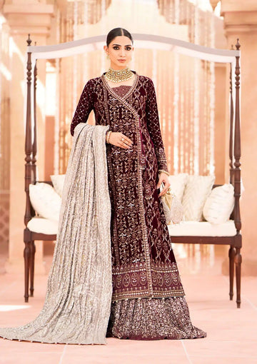 Aik Atelier | Zardozi Velvet 23 | 08 - Khanumjan  Pakistani Clothes and Designer Dresses in UK, USA 