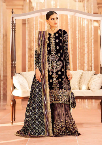 Aik Atelier | Zardozi Velvet 23 | 09 - Khanumjan  Pakistani Clothes and Designer Dresses in UK, USA 