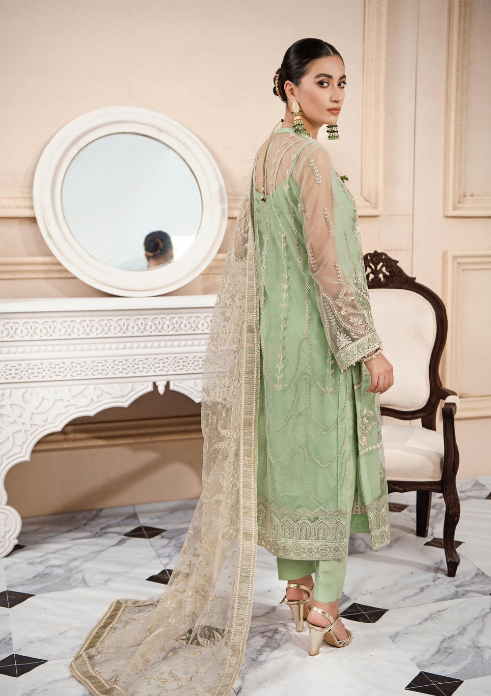 Aik Atelier | Formals Collection | LUMIERE - LOOK 03 - Khanumjan  Pakistani Clothes and Designer Dresses in UK, USA 