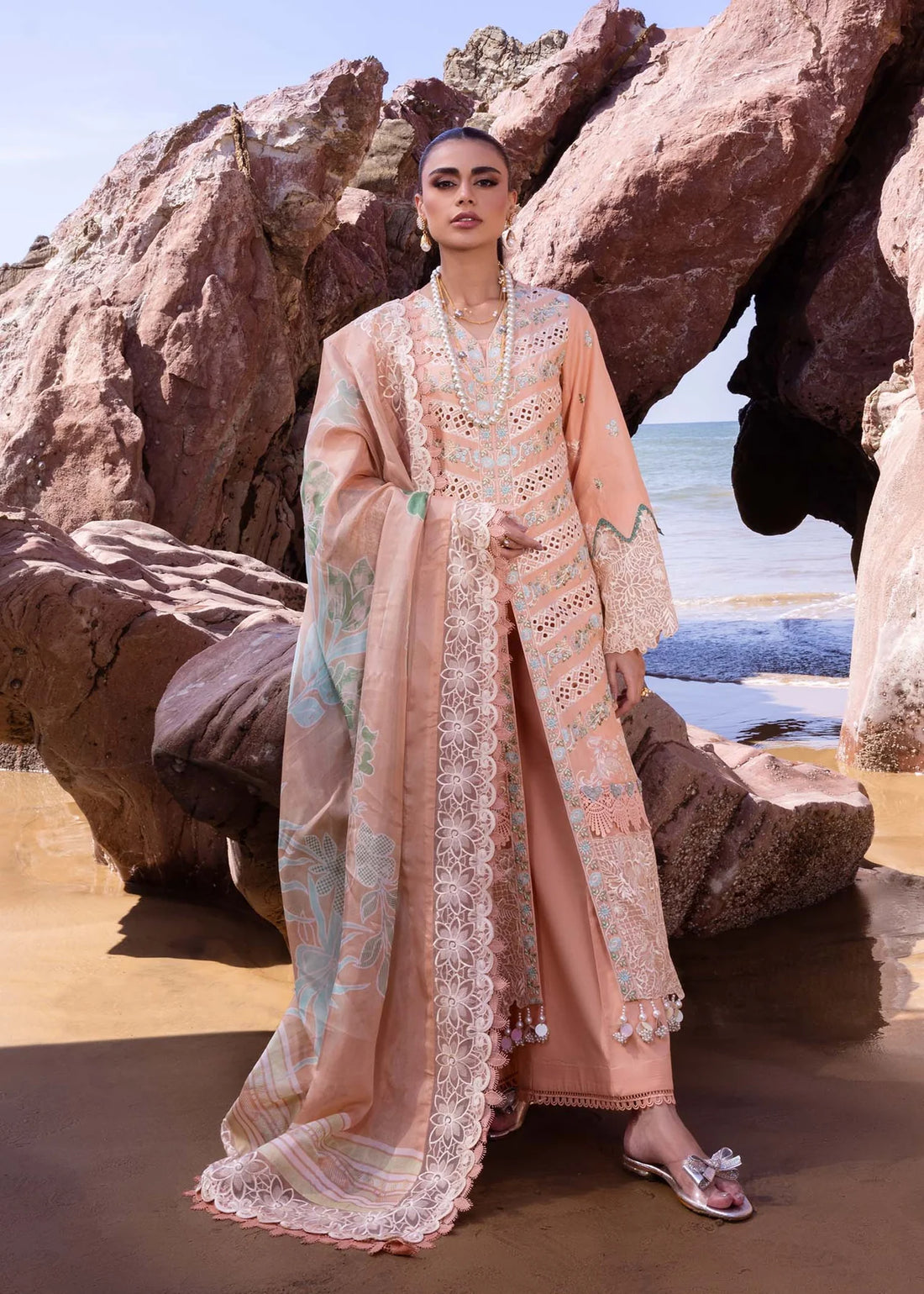 Akbar Aslam | Oasis Lawn 24 | Sweet Pea - Khanumjan  Pakistani Clothes and Designer Dresses in UK, USA 