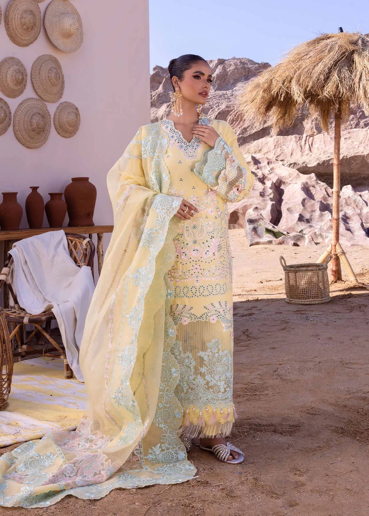 Akbar Aslam | Oasis Lawn 24 | Dahlia - Khanumjan  Pakistani Clothes and Designer Dresses in UK, USA 