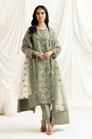 Alizeh | Dua Formals 23 | DUA-V02D02B-ALARA(PISTACHIO) - Khanumjan  Pakistani Clothes and Designer Dresses in UK, USA 