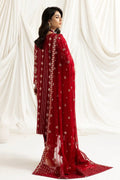 Alizeh | Dua Formals 23 | DUA-V02D02A-ALARA(RED) - Khanumjan  Pakistani Clothes and Designer Dresses in UK, USA 