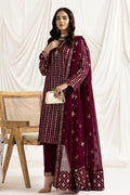 Alizeh | Dua Formals 23 | DUA-V02D03A-AYSAL(MAGENTA) - Khanumjan  Pakistani Clothes and Designer Dresses in UK, USA 