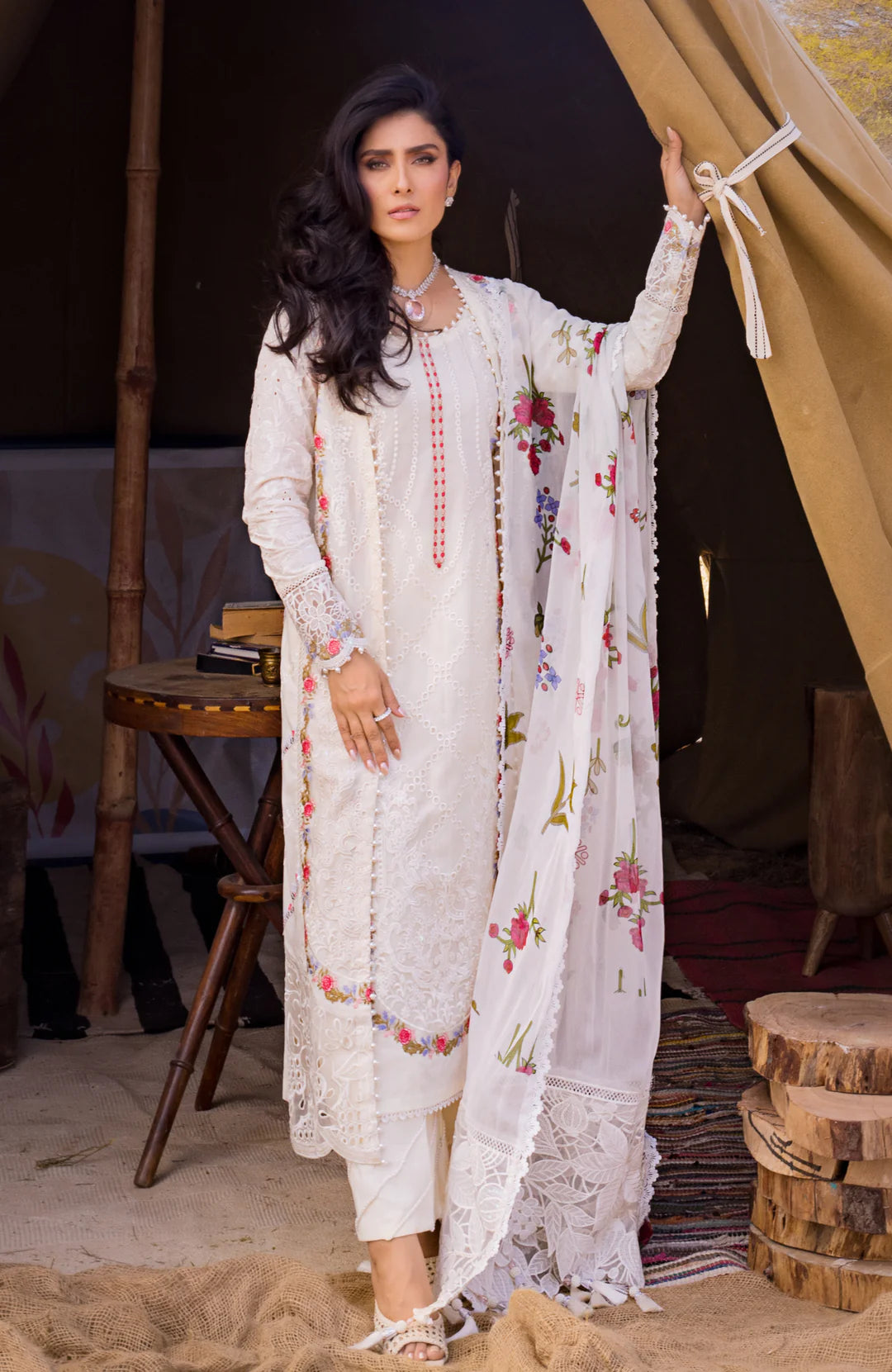 Alzohaib | Mahiymaan Luxury Lawn | MLL-Pristine Flair - Khanumjan  Pakistani Clothes and Designer Dresses in UK, USA 