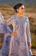Alzohaib | Mahiymaan Luxury Lawn | MLL-Lavender Mist - Khanumjan  Pakistani Clothes and Designer Dresses in UK, USA 