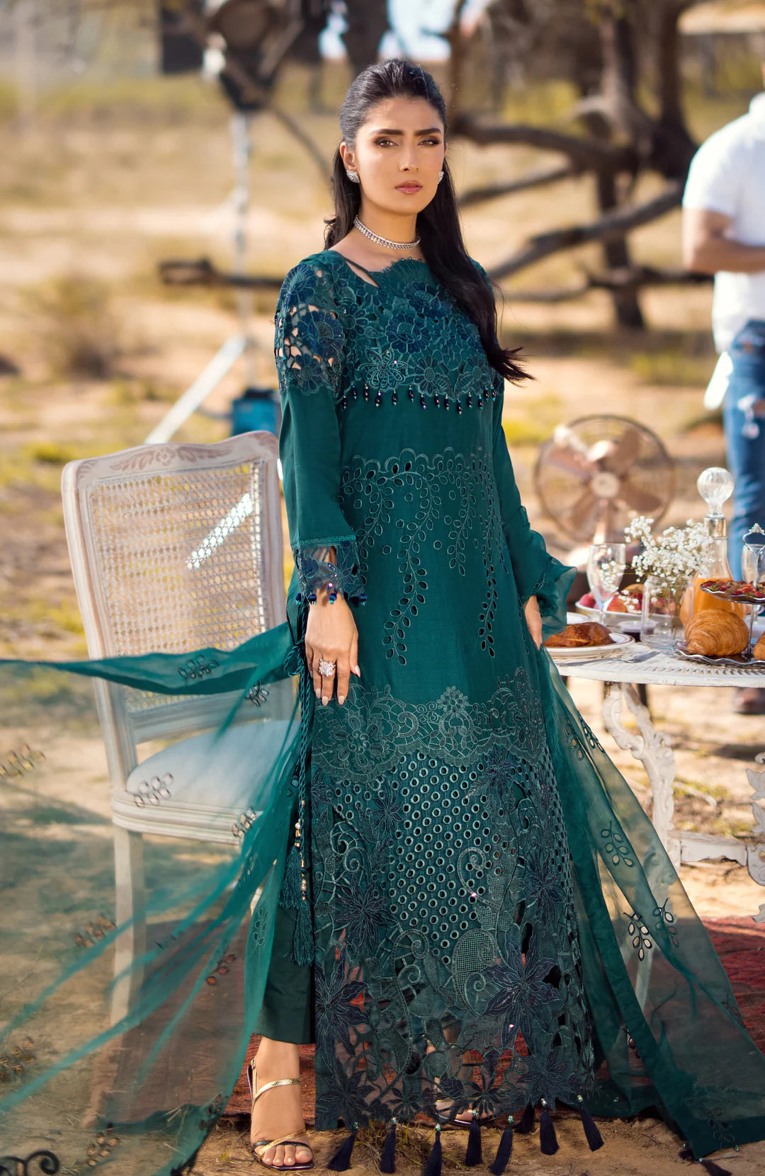 Alzohaib | Mahiymaan Luxury Lawn | MLL- Evergreen Enchantment - Khanumjan  Pakistani Clothes and Designer Dresses in UK, USA 