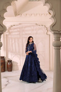 Alizeh | Dua Formals 23 | DUA-V01D01A- KHIRAD ( BLUE ) - Khanumjan  Pakistani Clothes and Designer Dresses in UK, USA 