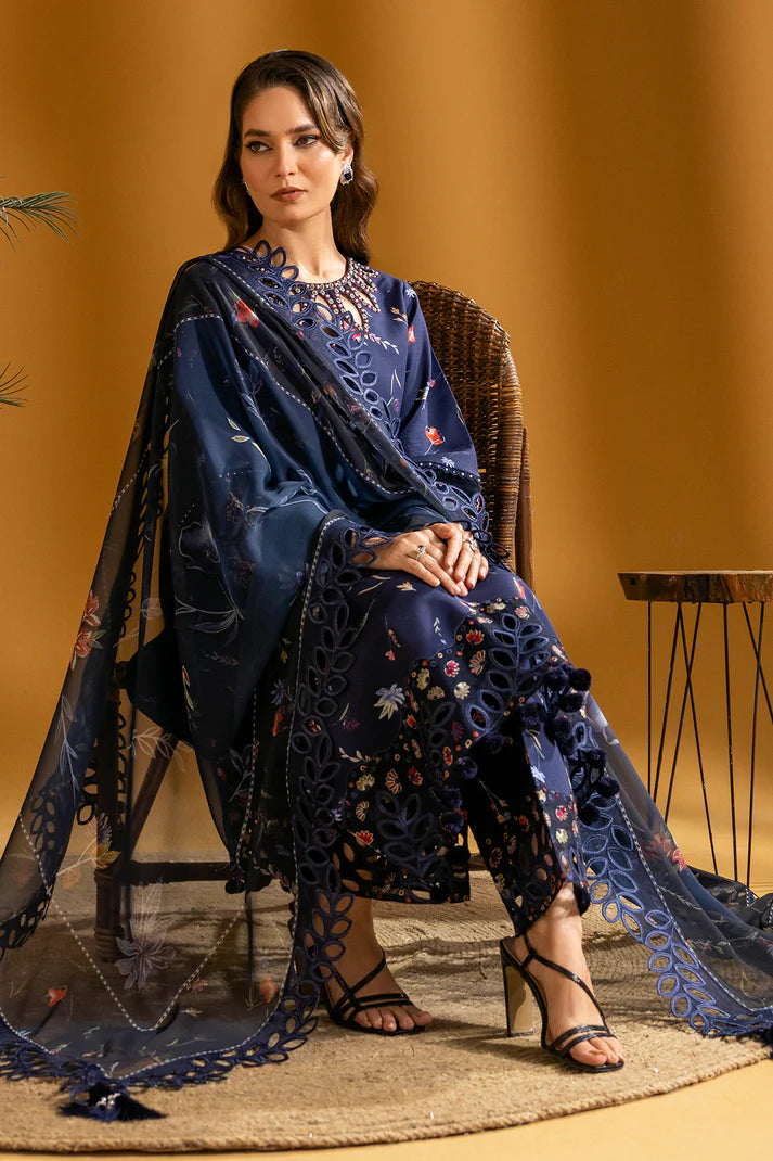 Alizeh | Maahi Embroidered Lawn | Iris - Khanumjan  Pakistani Clothes and Designer Dresses in UK, USA 