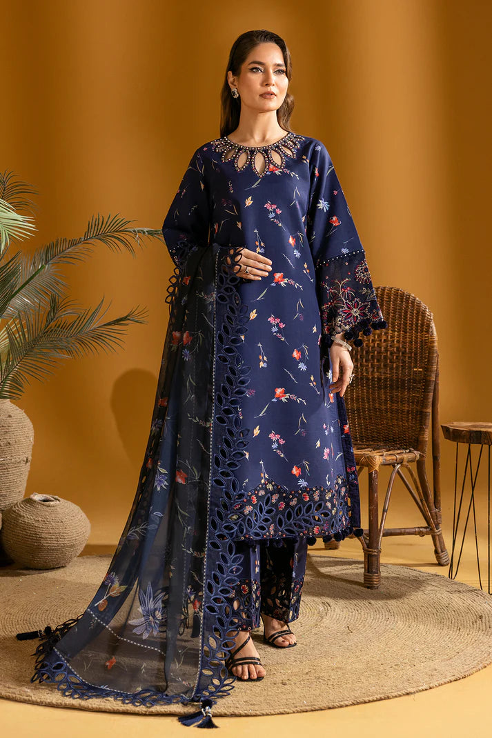 Alizeh | Maahi Embroidered Lawn | Iris - Khanumjan  Pakistani Clothes and Designer Dresses in UK, USA 