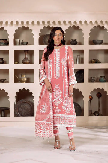 Alizeh | Dua Formals 23 | DUA-V01D04B- MEHRUNISA ( PINK ) - Khanumjan  Pakistani Clothes and Designer Dresses in UK, USA 